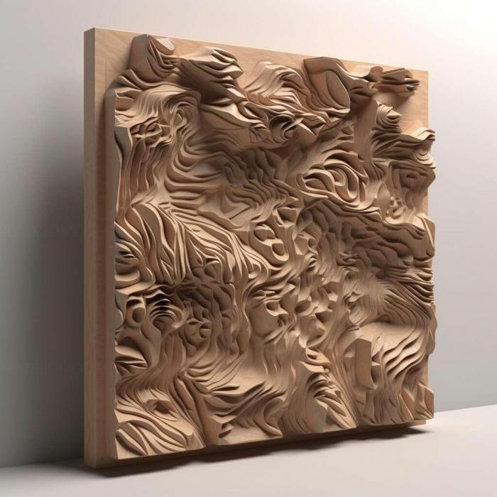 نموذج ثلاثي الأبعاد لآلة CNC 3D Art 